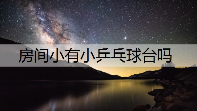 房间小有小乒乓球台吗