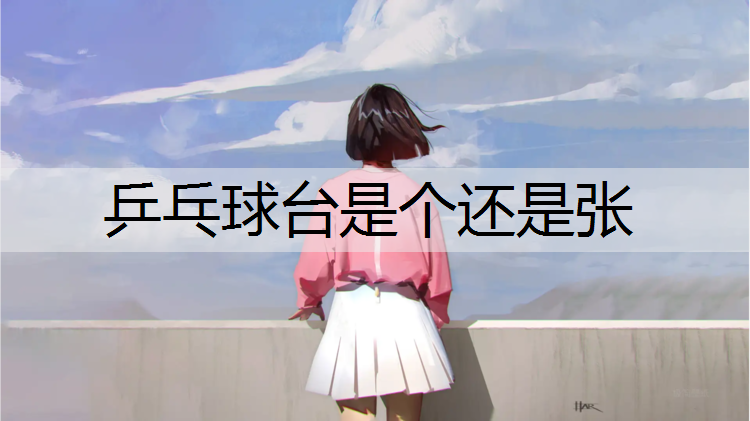 乒乓球台是个还是张